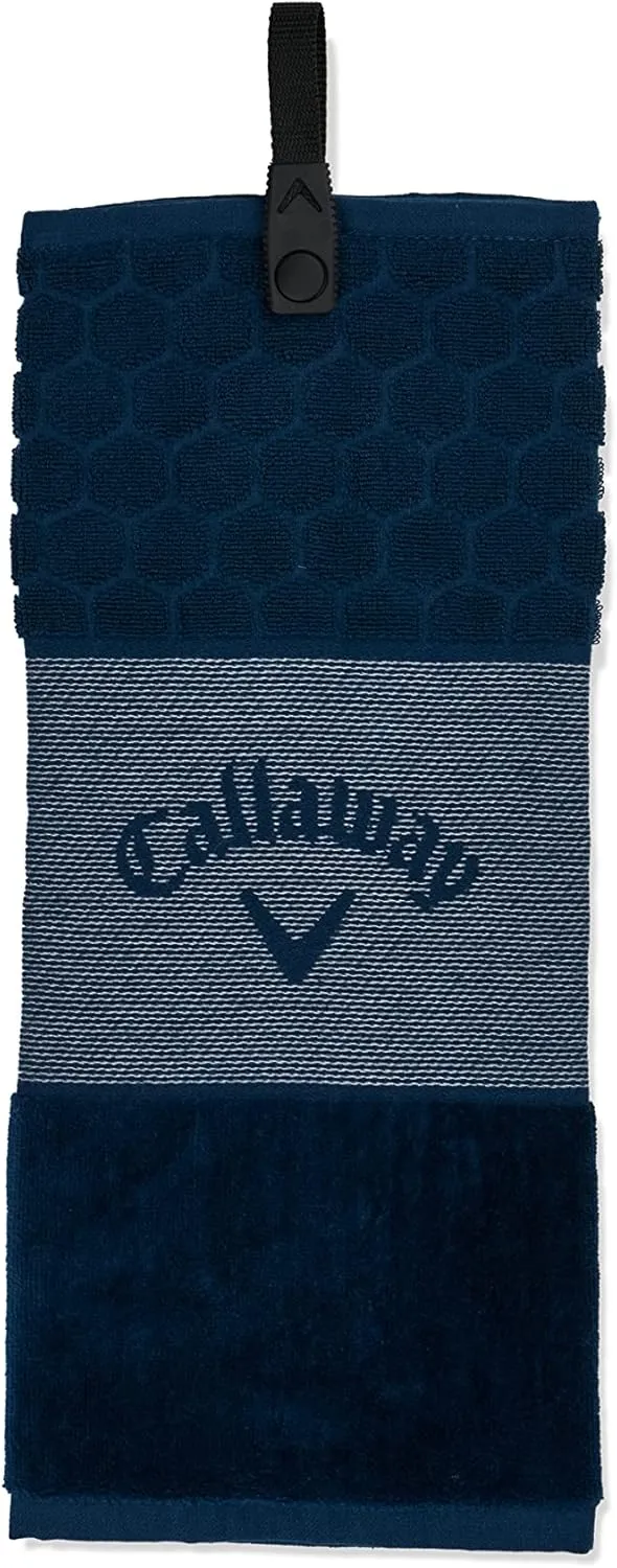 Callaway TW CG Trifold Towel NVY 23 21.00" x 16.00"