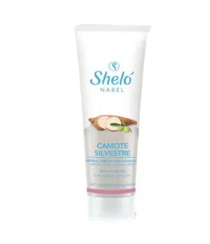 Camote Silvestre Moisturizing Cream Olive Oil and Vitamin E Shelo Nabel 3.38 fl oz