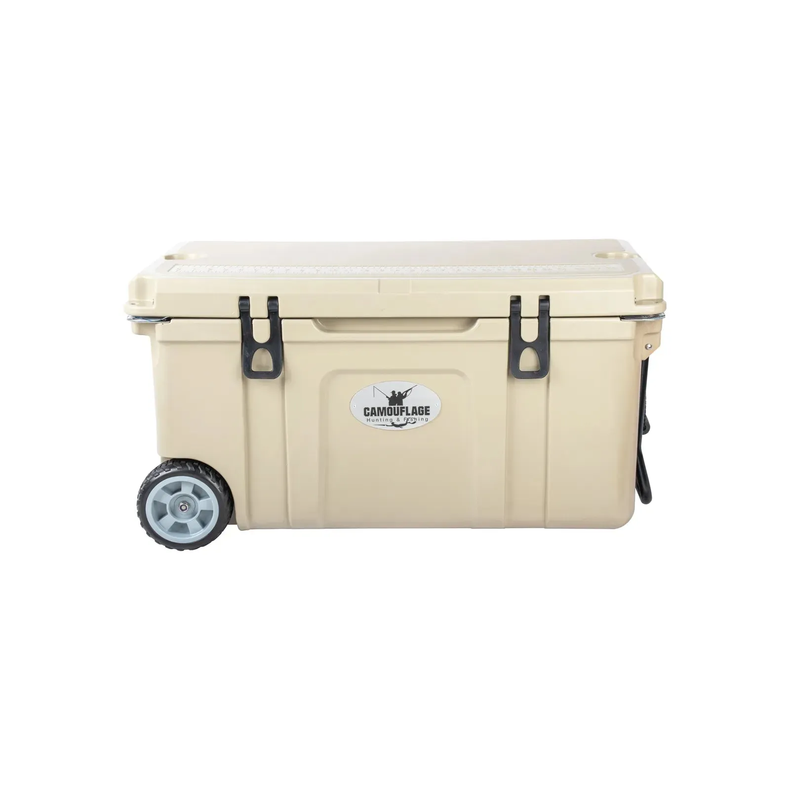 Camouflage Wheeled Cooler 75L