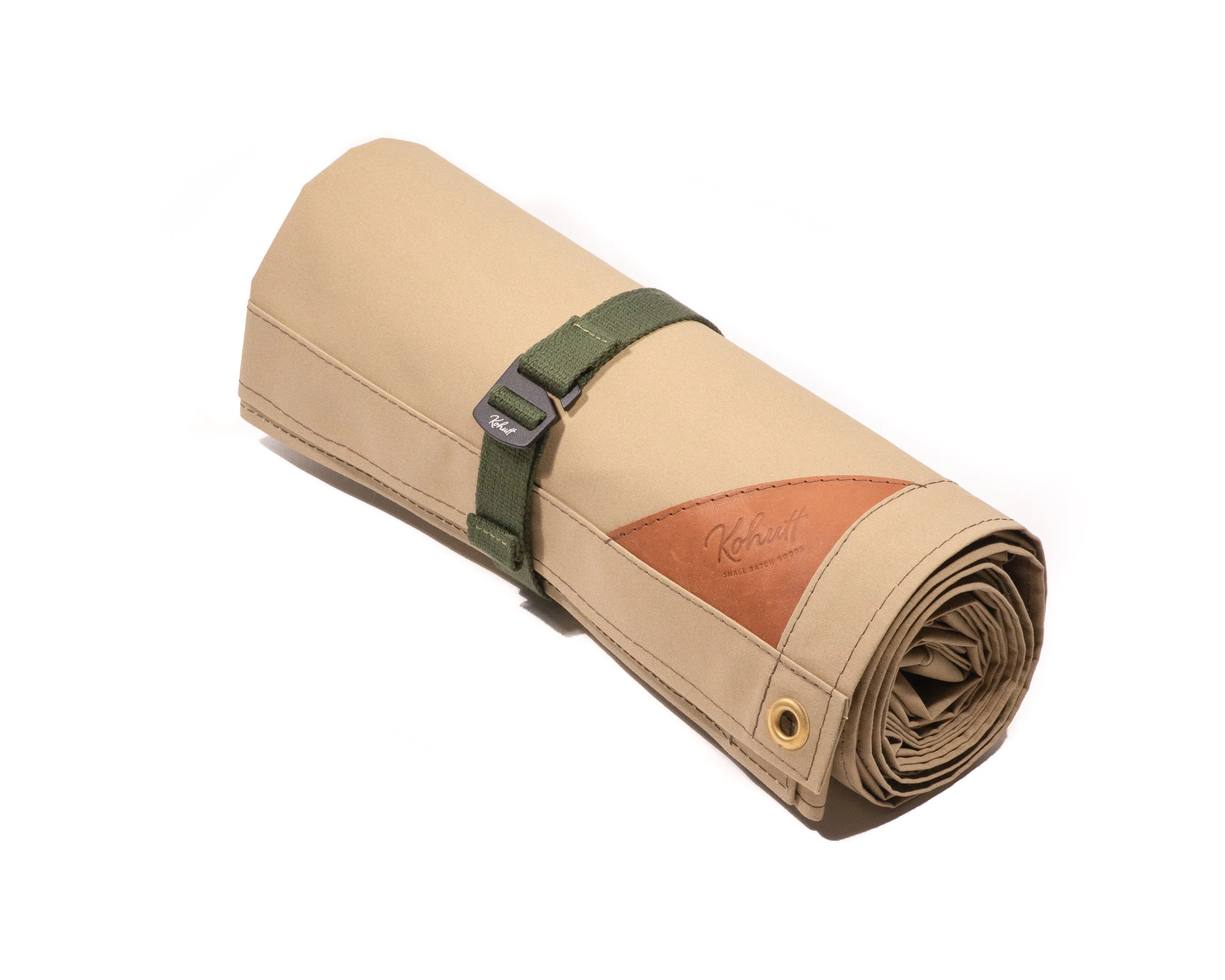 Canvas field blanket in seafoam