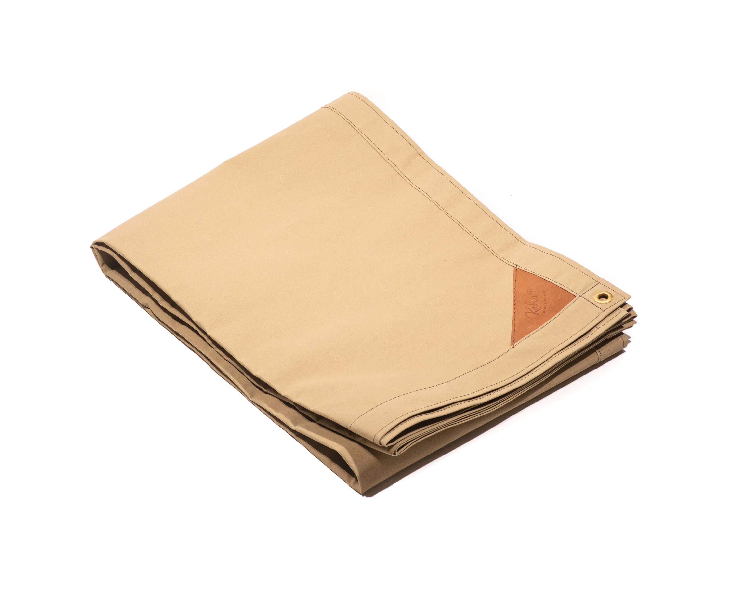 Canvas field blanket in seafoam