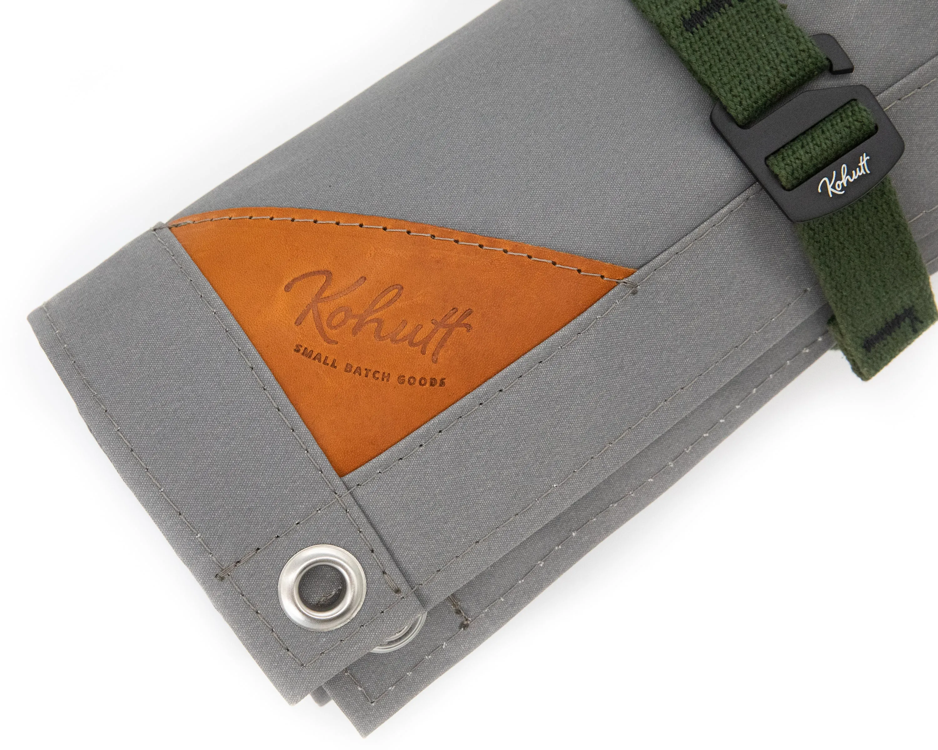 Canvas field blanket in storm grey
