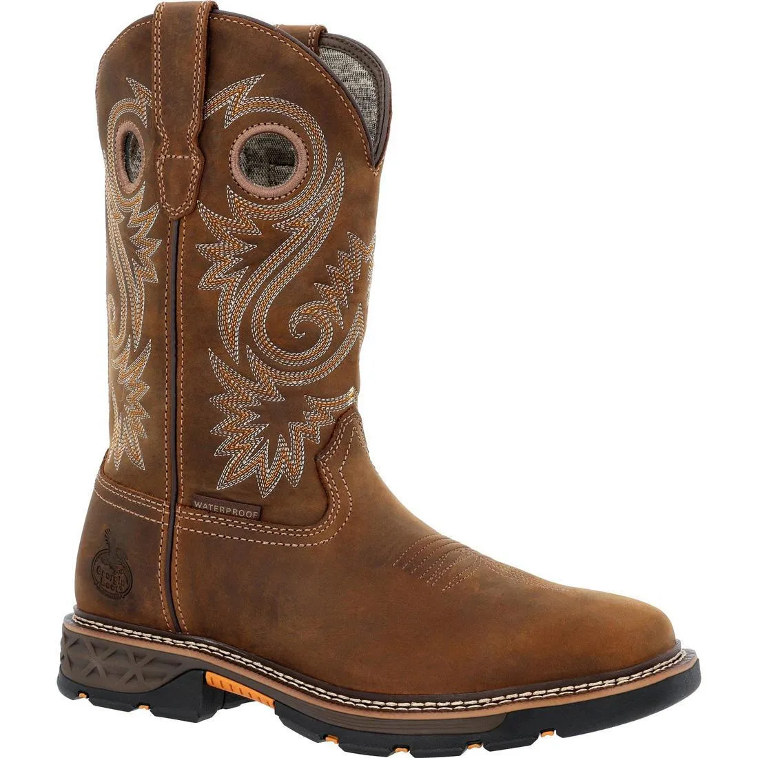 Carbo-Tec FLX Alloy Toe Waterproof Pull-on Boot Crazy Horse