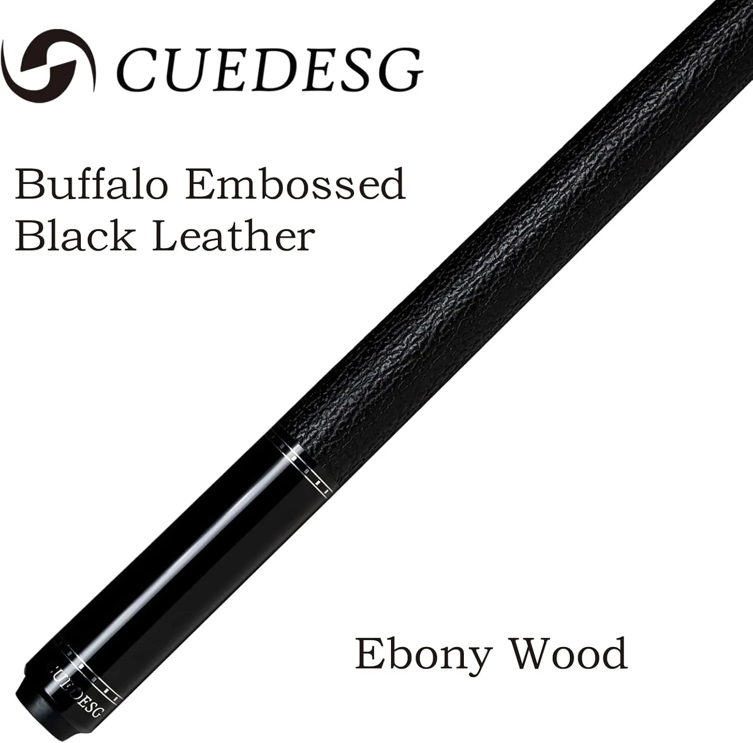 Carbon Fiber Pool Cue Stick 10.5mm/11.8mm/12.5mm,Low Deflection Pool Stick with Rare Wood Butt,Professional Cue Stick with Box Case