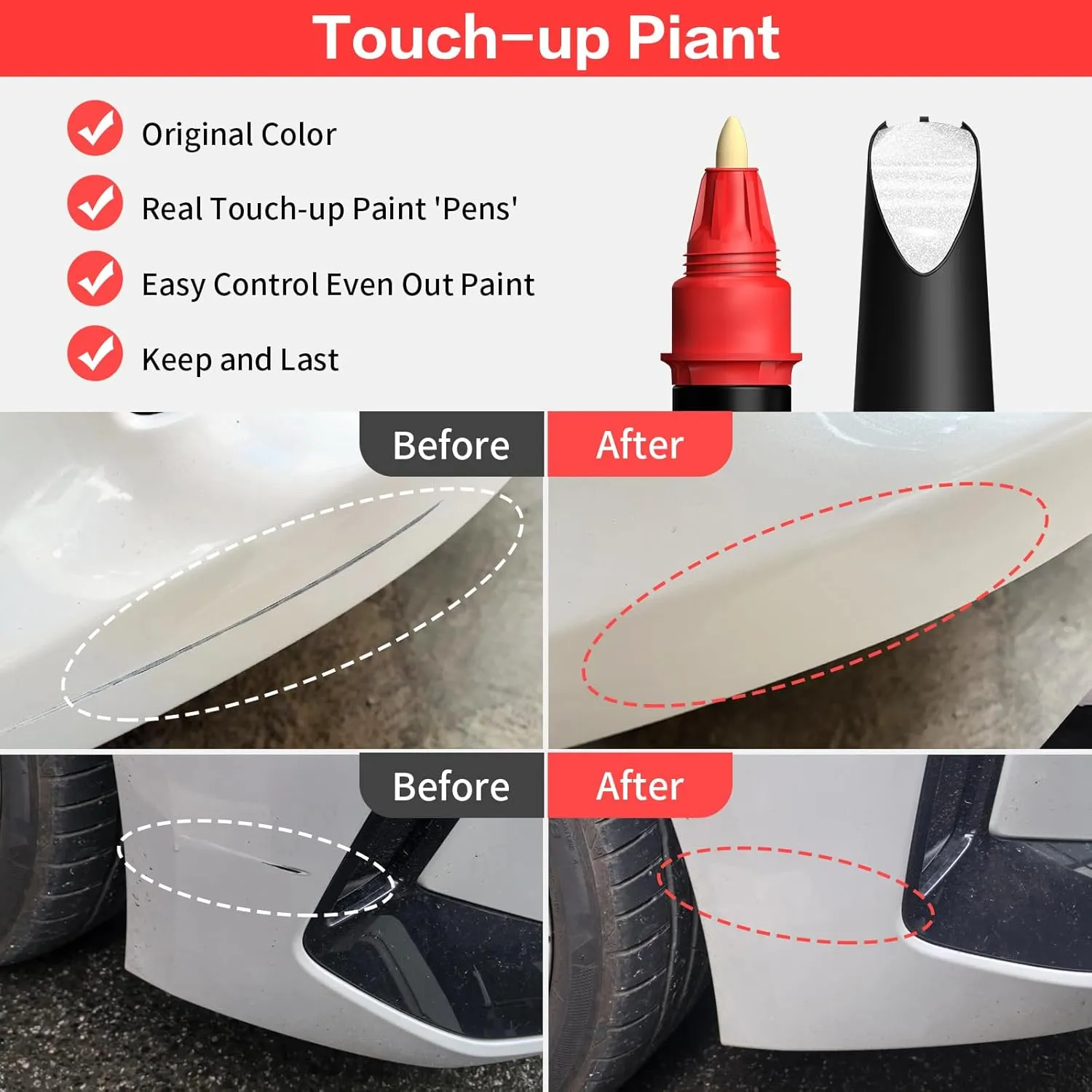 Carhoo P8Y Magnetite Gray Metallic Compatible with Subaru Exact Match Touch Up Paint Pen