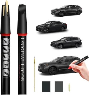 Carhoo P8Y Magnetite Gray Metallic Compatible with Subaru Exact Match Touch Up Paint Pen