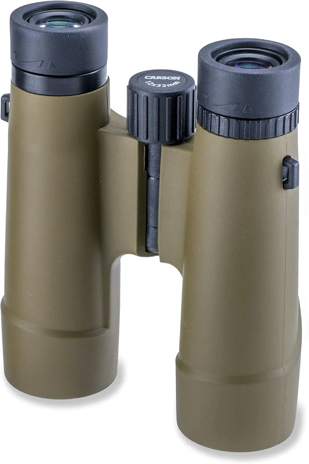 Carson Stinger 12x32mm Compact and Lightweight Binoculars (HW-232), Olive Green