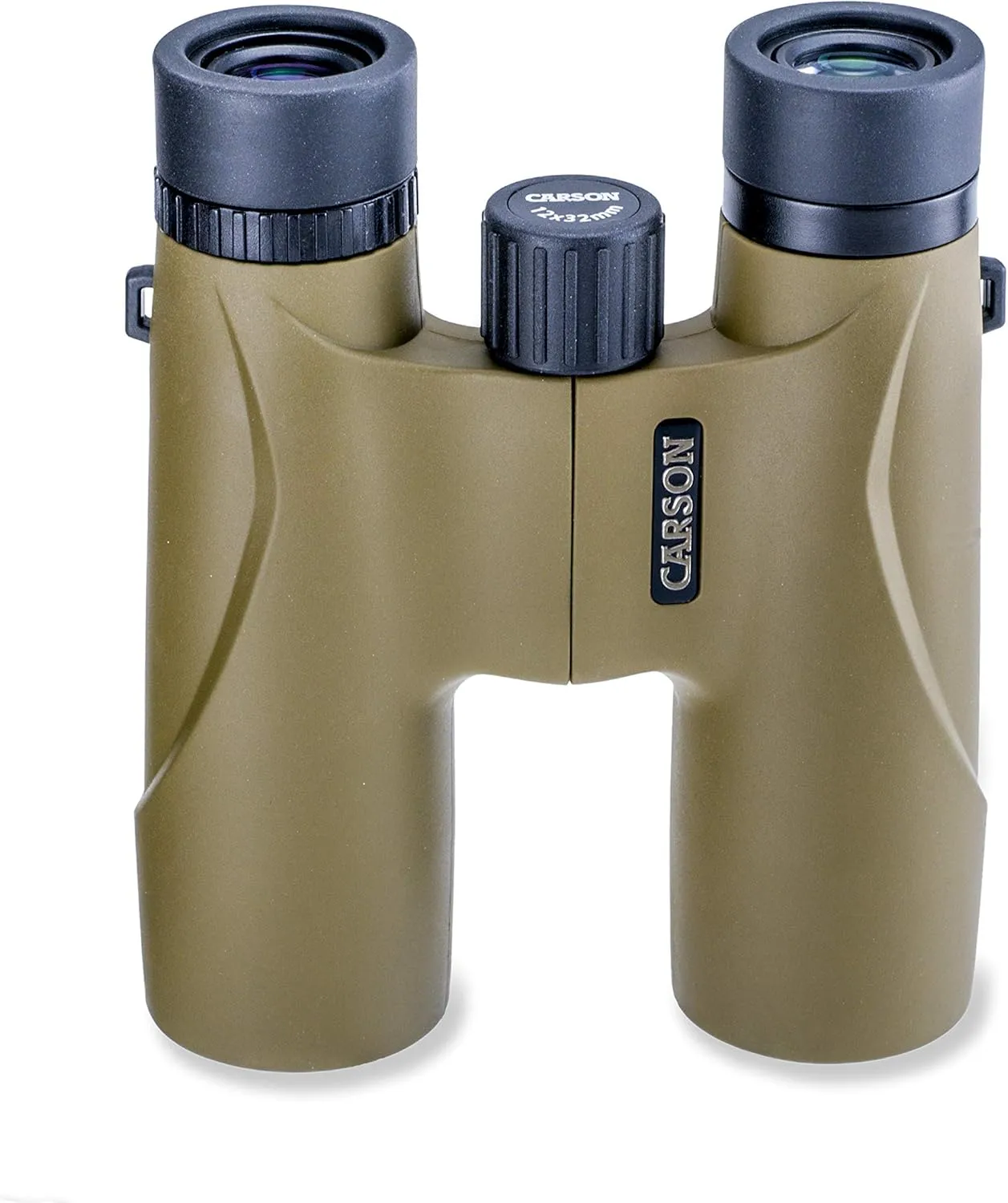 Carson Stinger 12x32mm Compact and Lightweight Binoculars (HW-232), Olive Green
