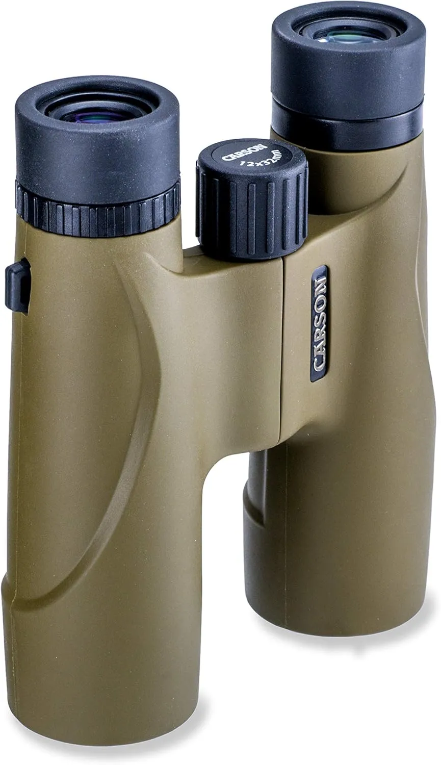 Carson Stinger 12x32mm Compact and Lightweight Binoculars (HW-232), Olive Green