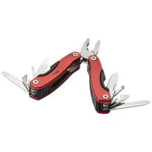 CASPER 11-FUNCTION MINI MULTI-TOOL in Red