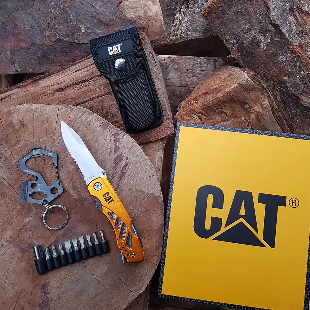 Cat Multi-Tool and Pocket Tool Gift Box Set
