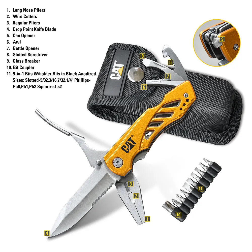 Cat Multi-Tool and Pocket Tool Gift Box Set