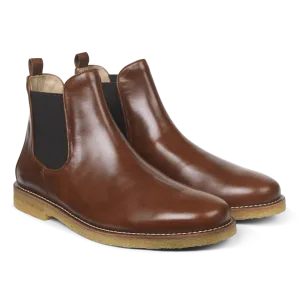 Chelsea boot with elastic