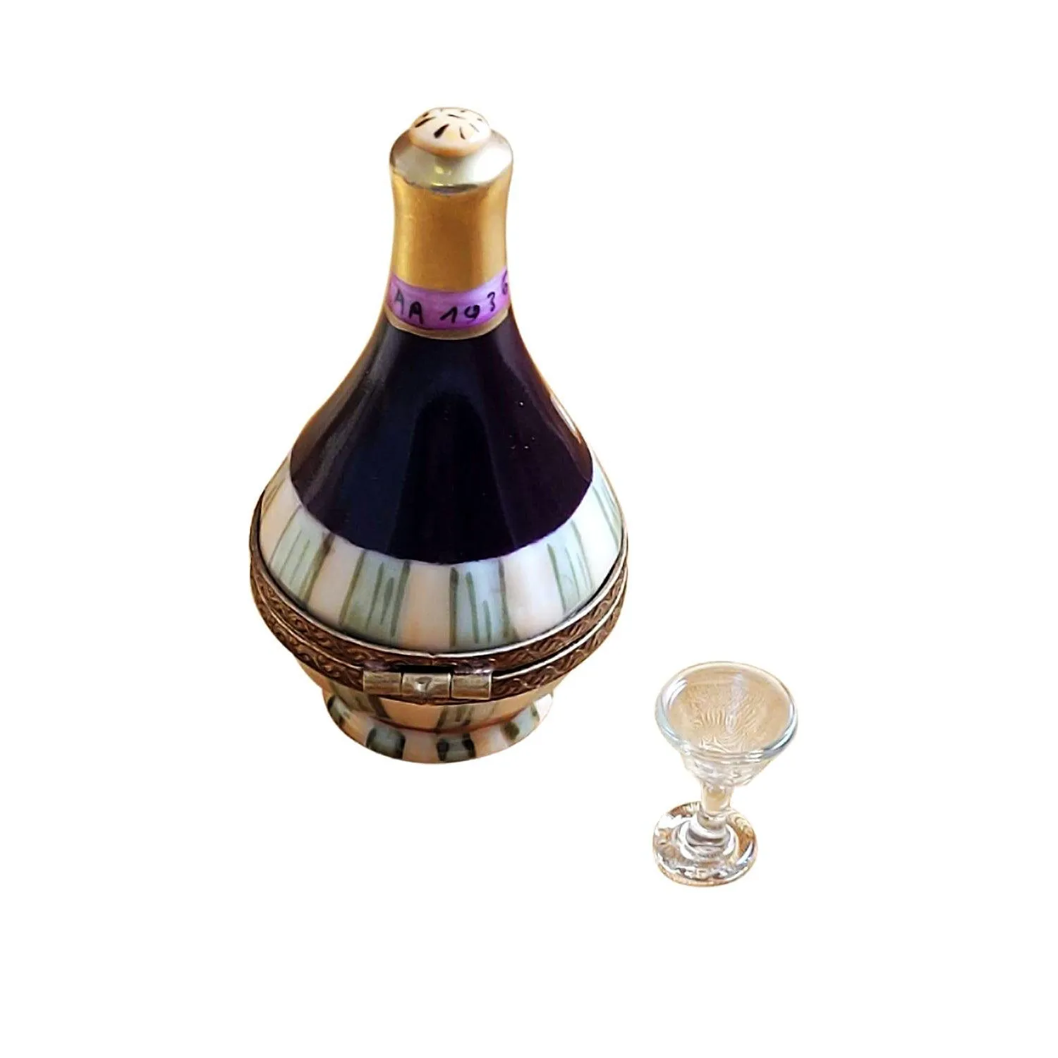 Chianti In Basket with Removable Wine Glass