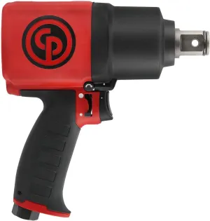 Chicago Pneumatic CP7779-3/4 Inch Air Impact Wrench, Pistol Handle, Max Torque Reverse Output 1440 ft. lbf / 1950 Nm, 6500 RPM, Twin Hammer, Industrial Tool, Automotive