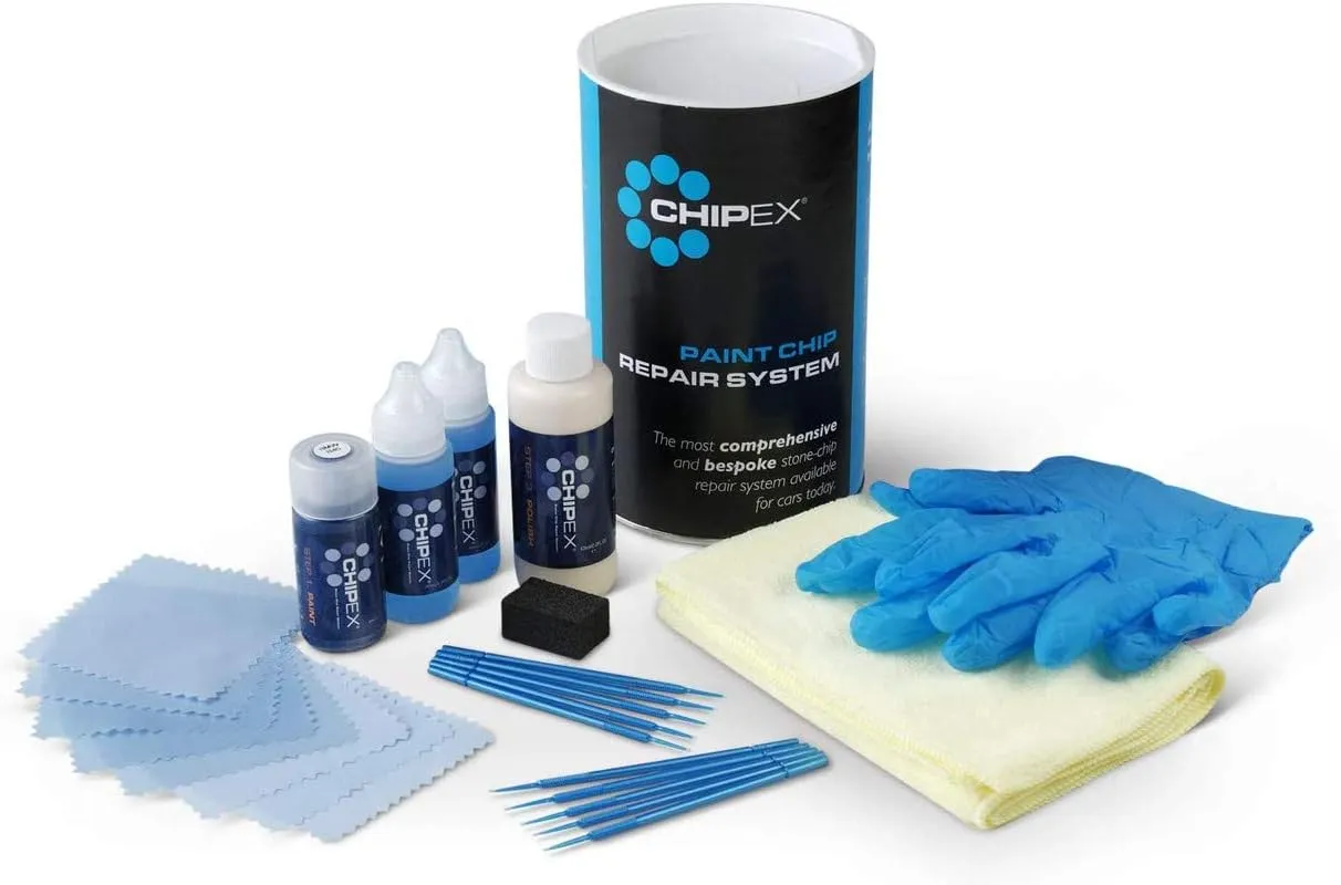 Chipex | Premium Touch-Up Automotive Paint Kit Compatible with LAND & RANGE ROVER, Color LOJ NOLITA GREY | Touch Up Paint Kit & Car Paint Scratch Remover | Includes Paint Brush Kit | Pro Kit