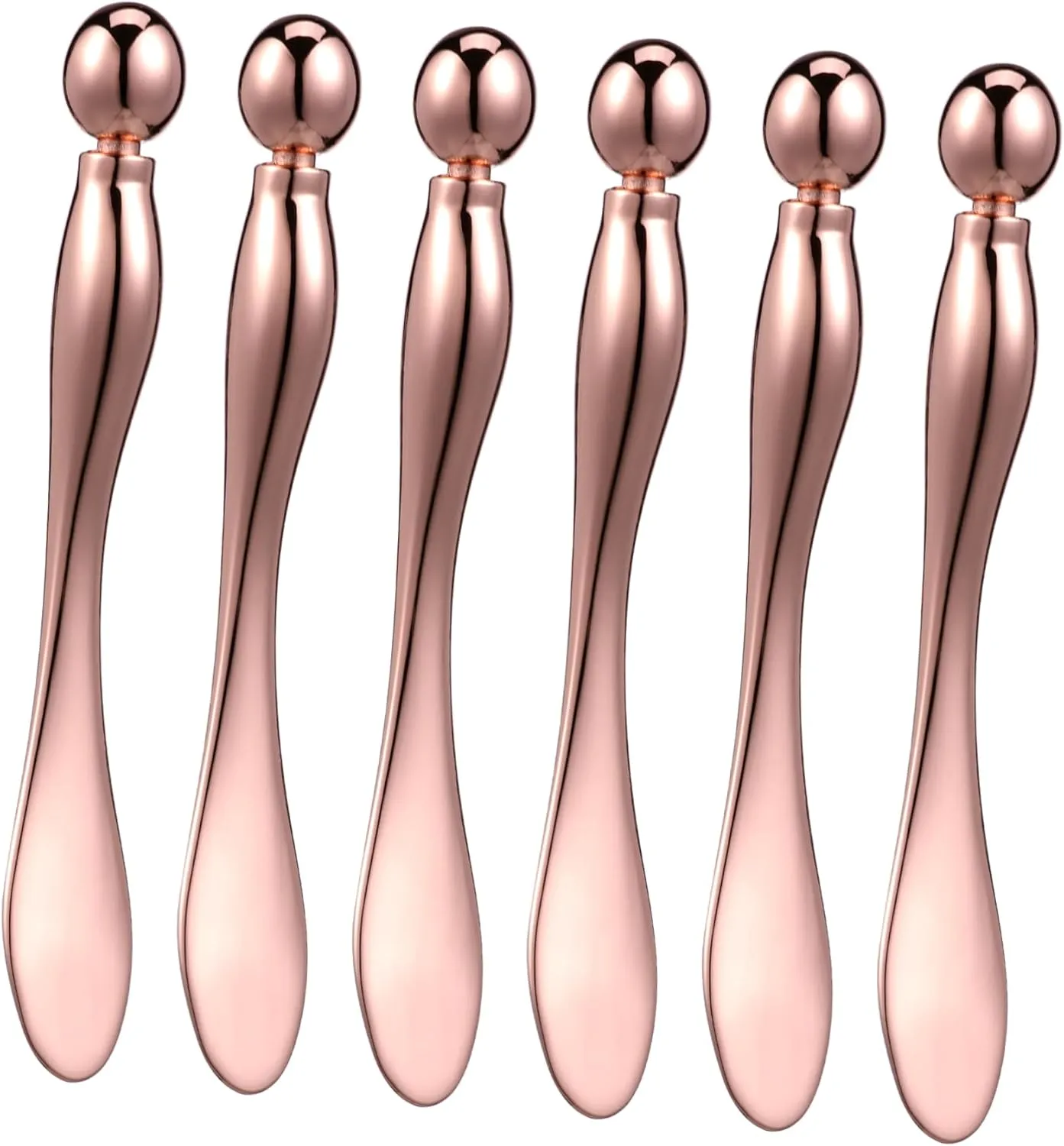 Ciieeo Metal Eye Cream Spatula Face Massaging Roller for Revive Eye Cream Beauty Tool Roller Ball