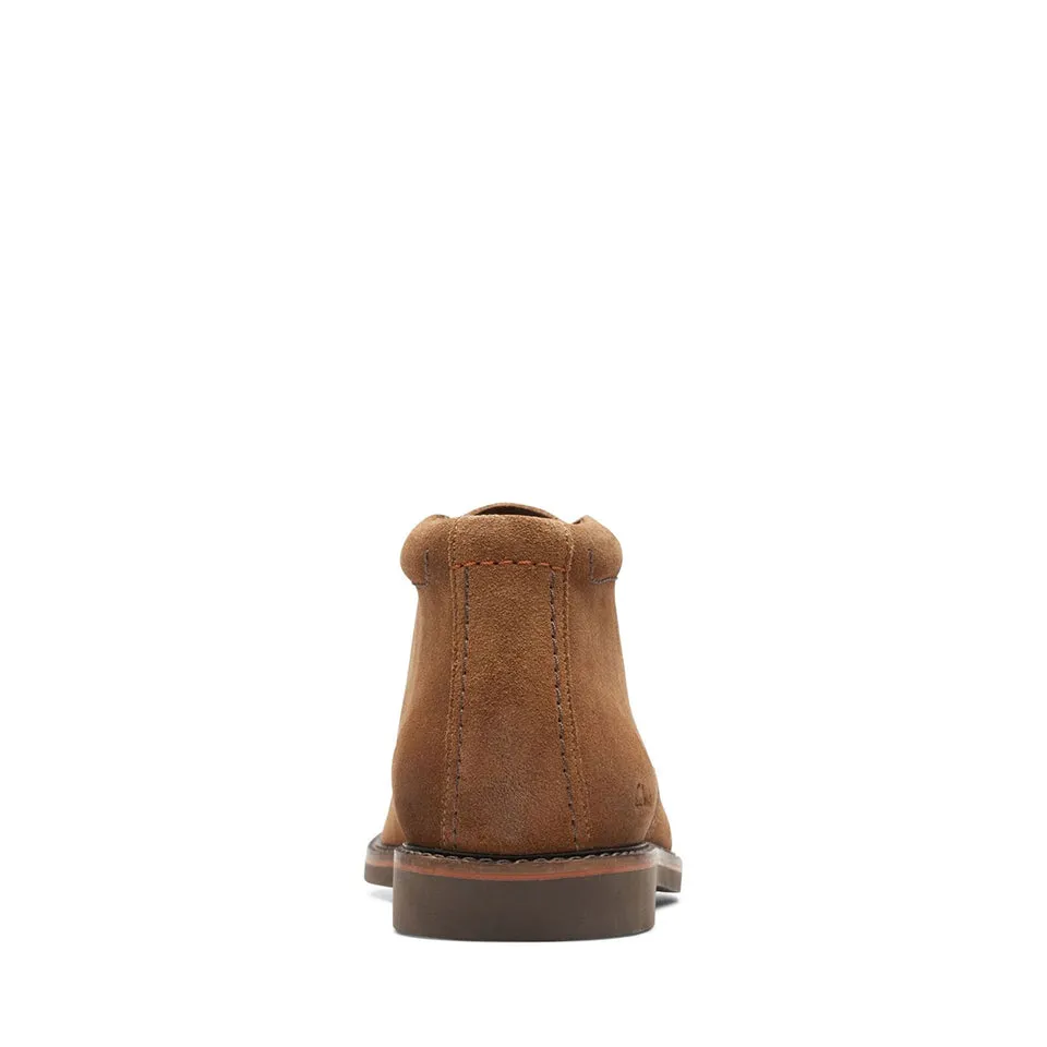 Clarks Men's Atticus LT Hi Cognac Suede