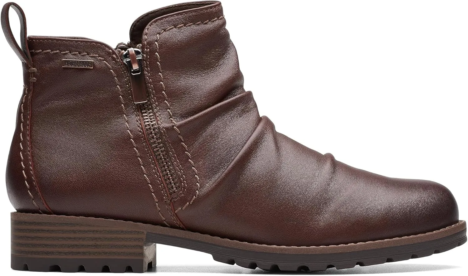 Clarks Women's Aspra Walk Waterproof Ankle Boot