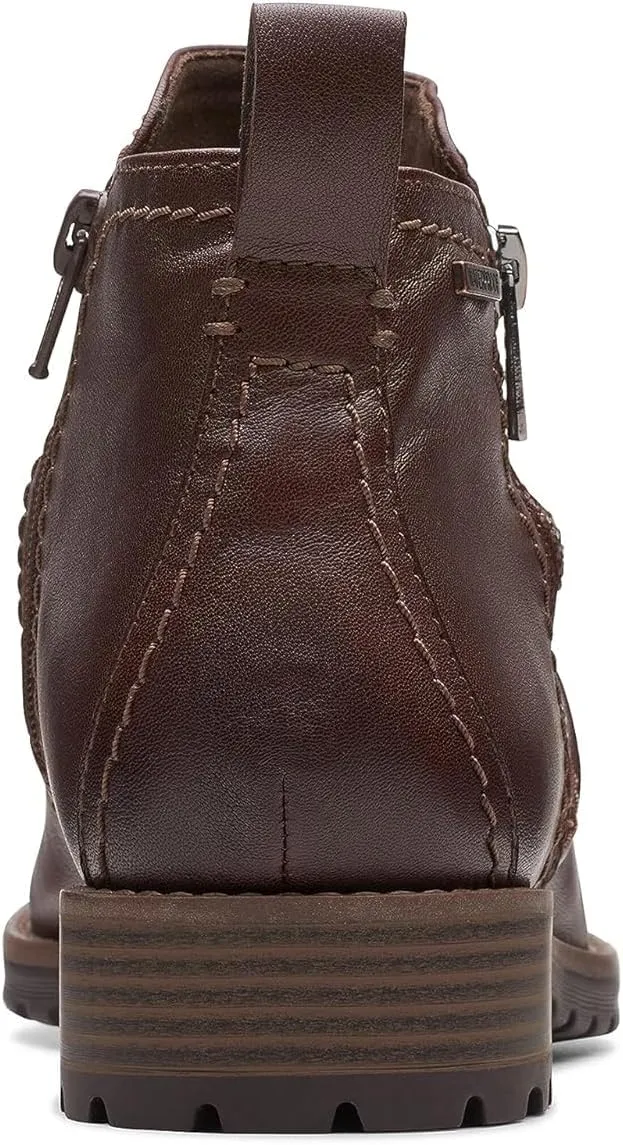 Clarks Women's Aspra Walk Waterproof Ankle Boot