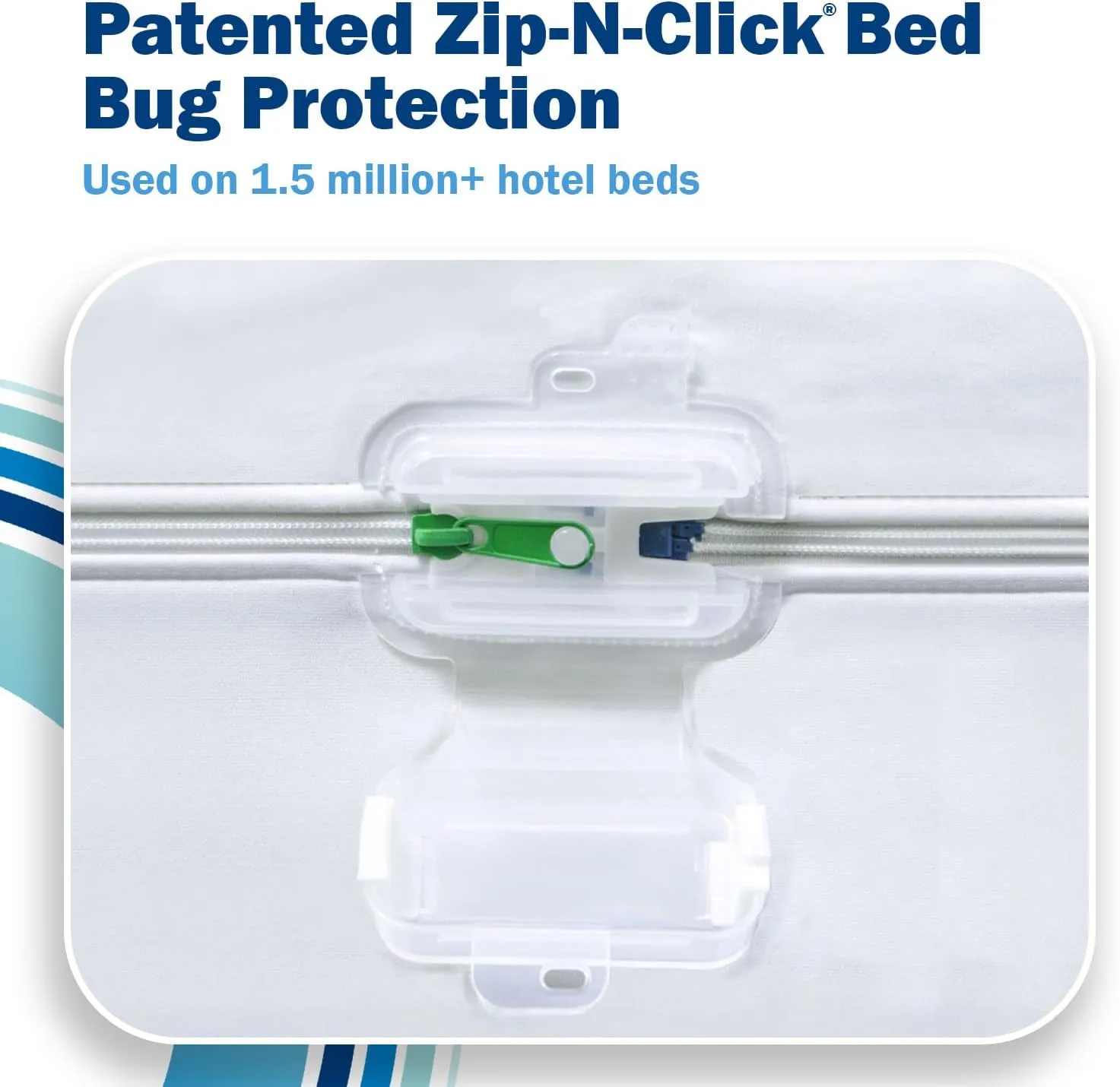 CleanRest Presto! Zip-Off Top Mattress Encasement – Hypoallergenic, Waterproof, Bed Bug Proof Protector – Twin XL