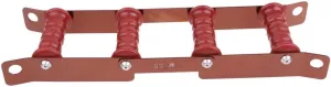 Climbing Rope Edge Roller System for Rigging Rappelling Roofing - Aluminum Alloy Protector for Outdoor Adventure