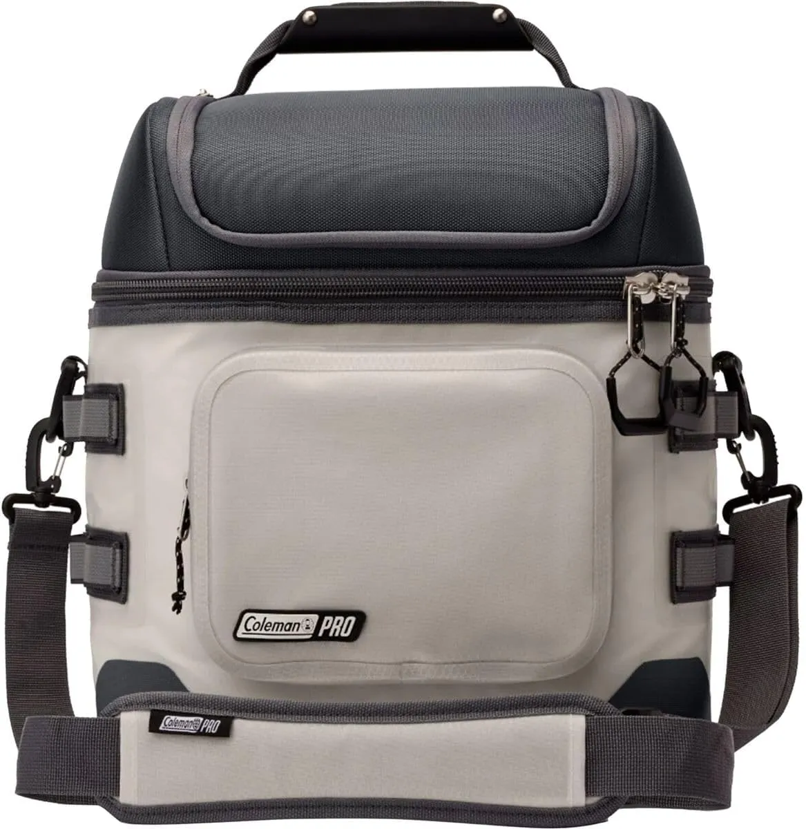 Coleman Pro 24-Can Premium Soft Cooler Lunchbox, Fully Insulated Lid & Body Stays Cold up to 35 Hours