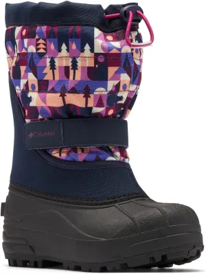 Columbia YOUTH POWDERBUG PLUS II PRINT Boot