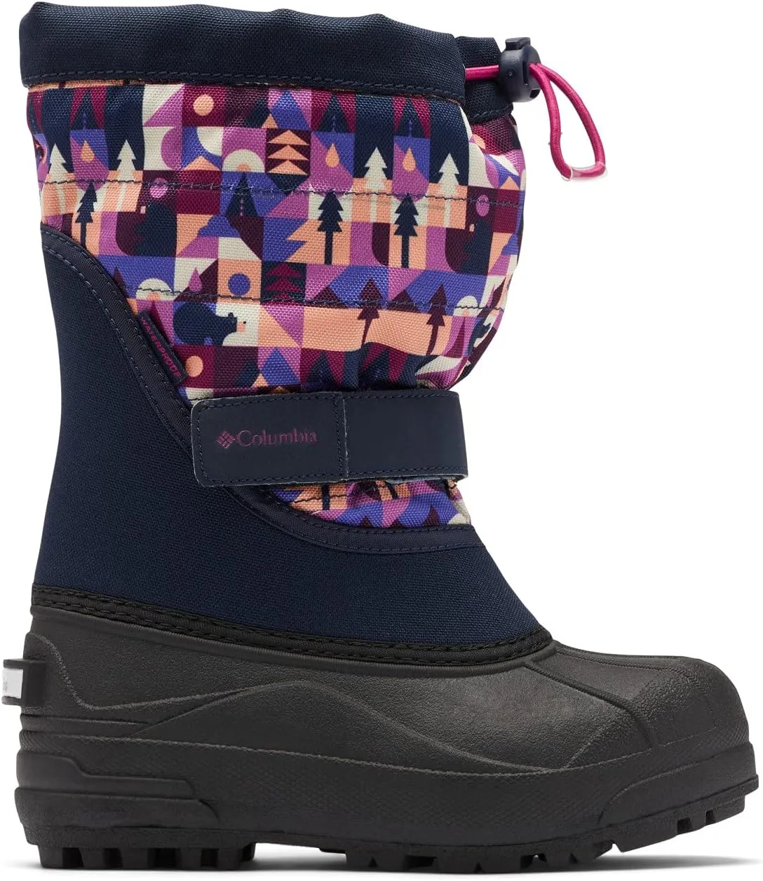 Columbia YOUTH POWDERBUG PLUS II PRINT Boot
