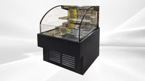 Commercial Open Air Display Refrigerator, ETL Grab And Go Fridge Cooler Showcase, Merchandiser 36" W 8.2 cu.ft.