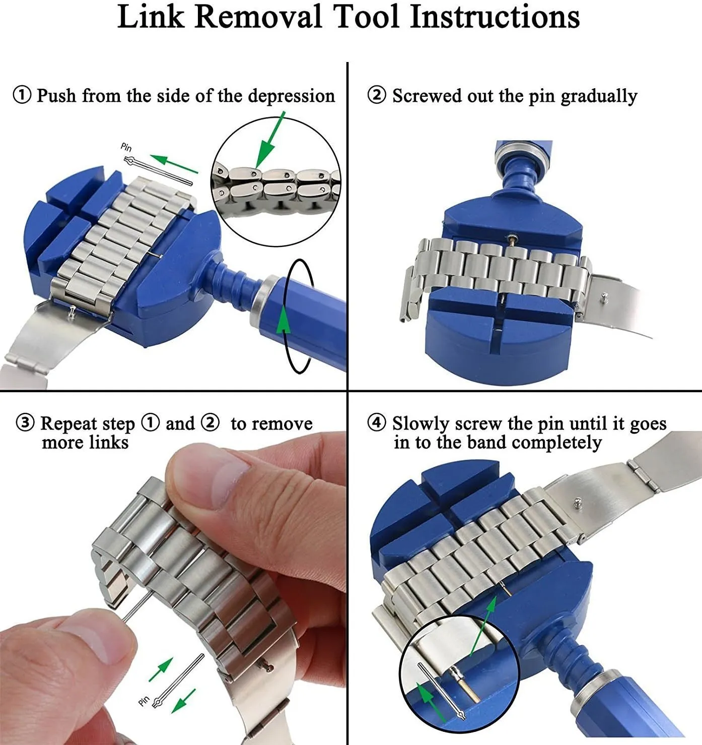 Compatible CMF Watch Pro 2 Band, Quick Release Stainless Steel Metal Replacement Straps