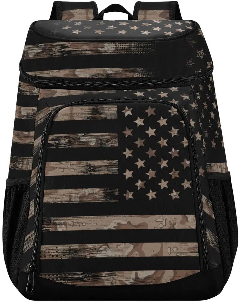 Cooler Backpack Leakproof Backpack Cooler Insulated Lunch Cooler Bag 30 Cans Camping Coolers for Beach Camping Hiking