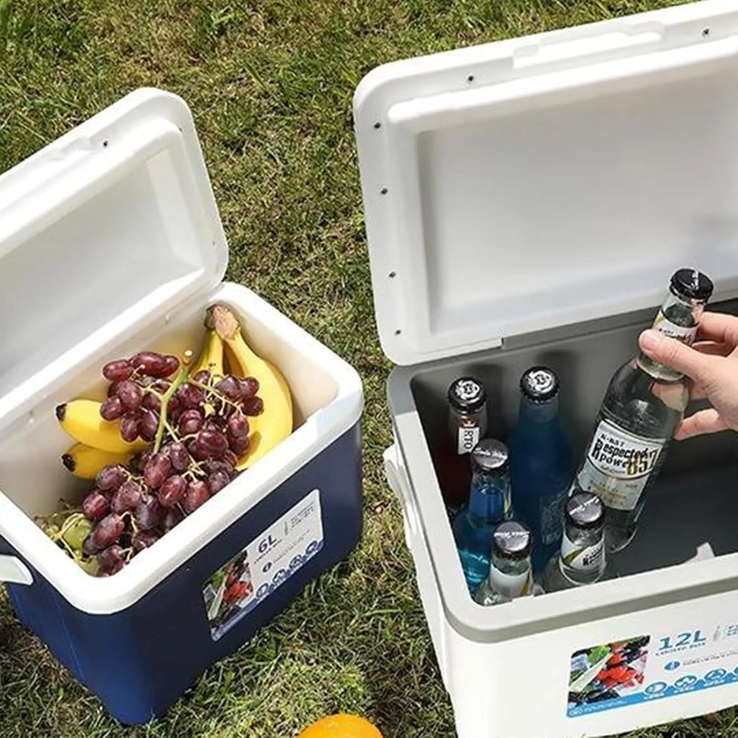 Cooler for Lexus ES/GX/is/LBX/LC/LM/LS/LX/NX/RC/RX Insulated Hard Ice Box Large High-Performance Storage Box Portable Cool Picnic Box Festival Camping Accessories,A-31.5 * 23 * 25.5cm
