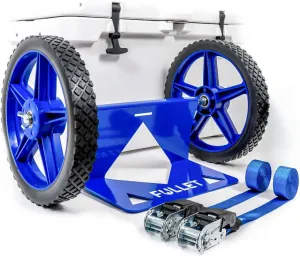 Cooler Wheel Kit for Yeti, RTIC, Igloo, Coleman and most other brands - Cooler Cart - Easy-to-install Dolly With Wheel Attachment - Durable, Rust-Resistant Powder-Coated Stainless Steel