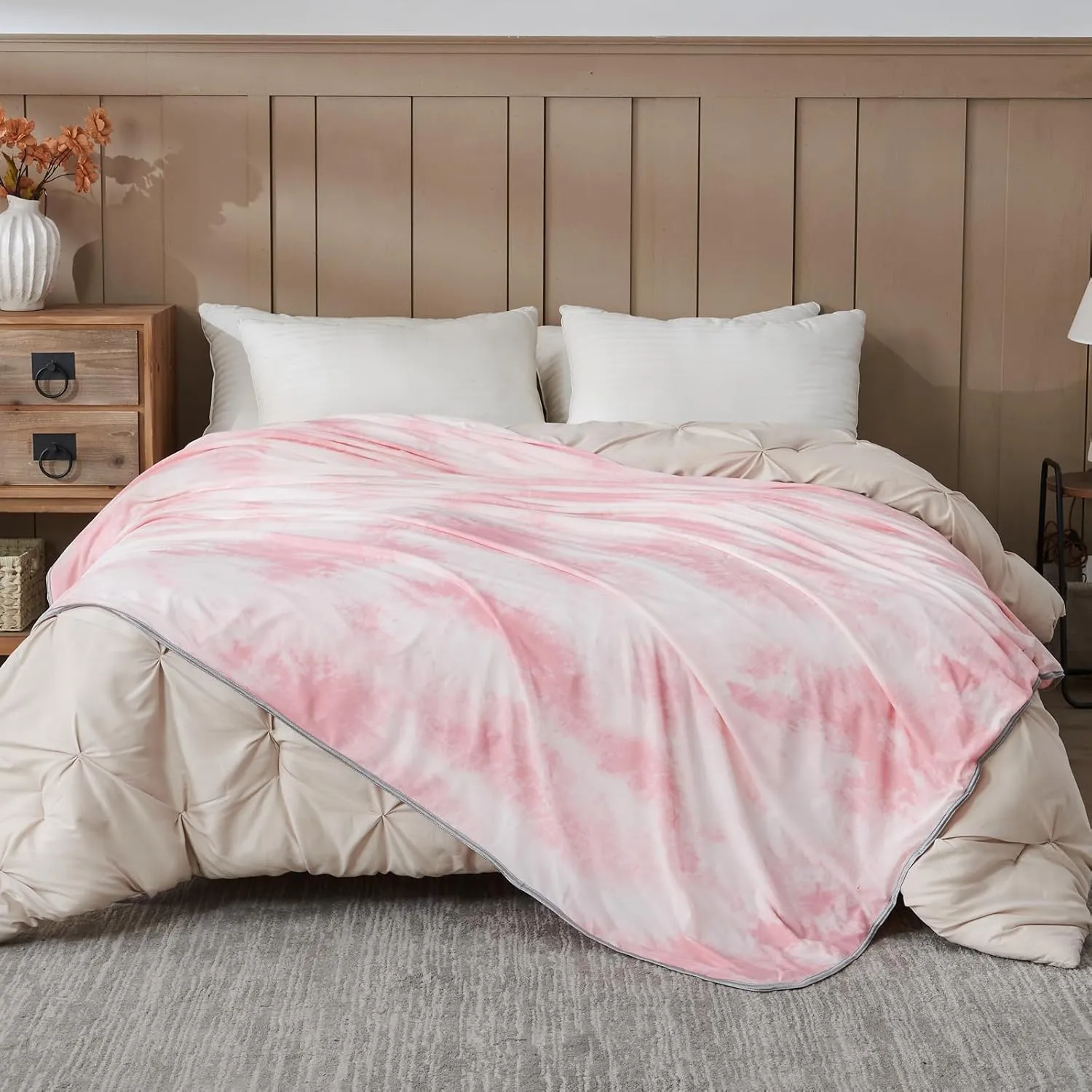 Cooling Blanket for Hot Sleepers Throw Size 50"x70", Summer Ice Cold Blanket Absorbs Heat to Keep Body Cool for Night Sweats, Lightweight Breathable Cold Blankets for Sleeping Bed & Sofa