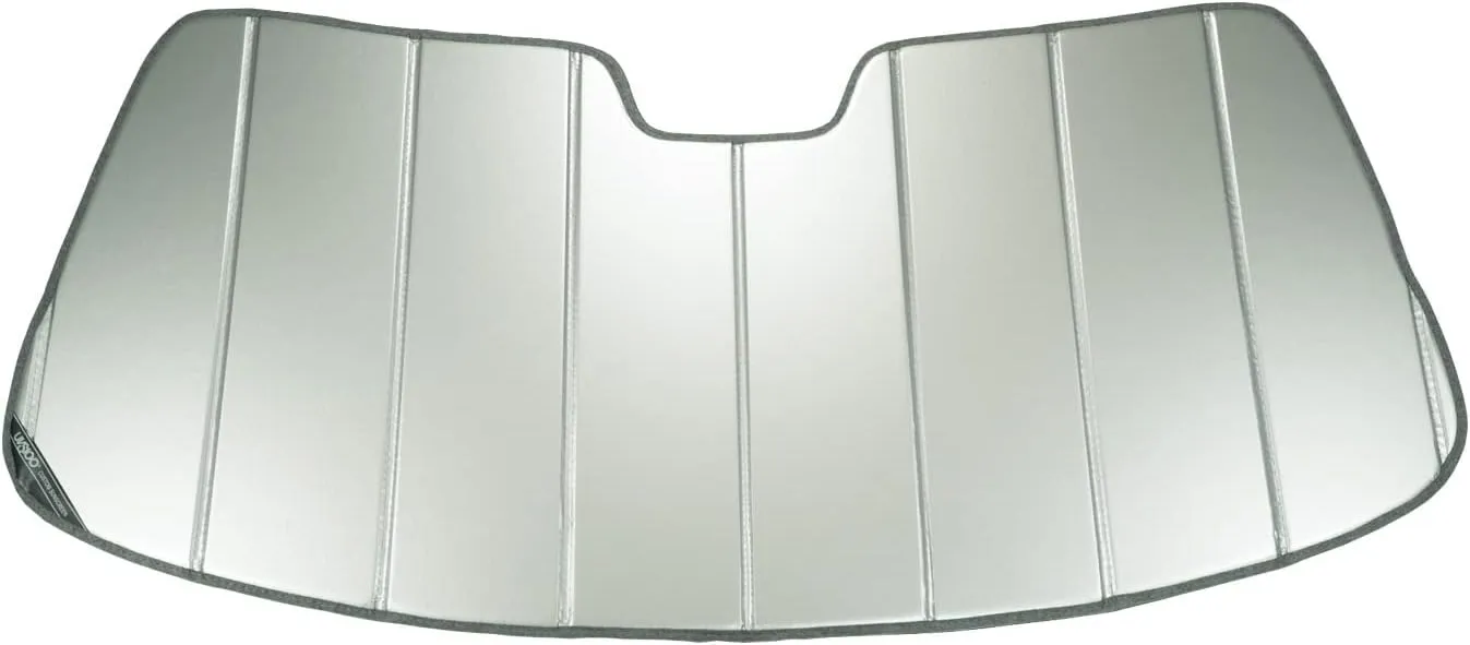 Covercraft UVS100 Custom Sunscreen | Fits 1999-2007 Ford F-250/F-350 Super Duty, 2000-2005 Ford Excursion | Silver