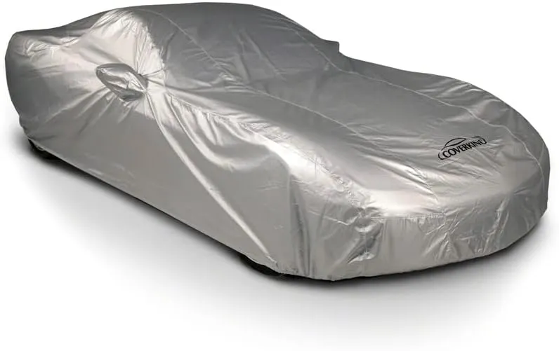 Coverking Custom Fit Exterior Car Cover Designed for Select Porsche 911 Model Vehicles: Silverguard Fabric, Silver