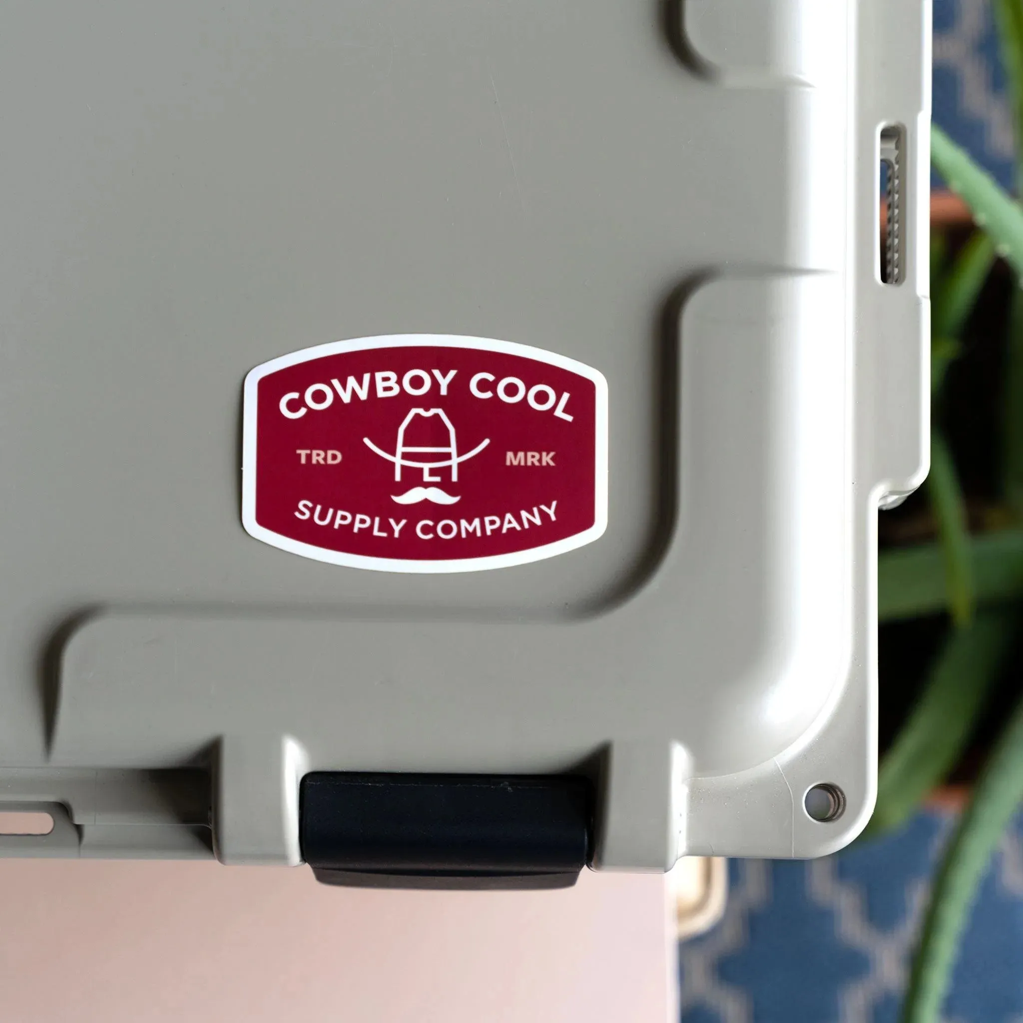 Cowboy Cool The Buckle Sticker