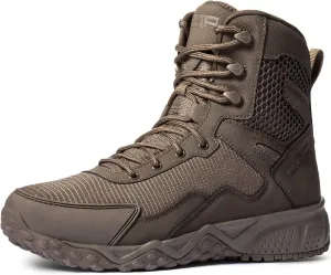 CQR Men's Military Tactical Boots, Lightweight 6 Inches Hiking Combat Boot Durable Breathable Outdoor Work Motorcycle Footwear