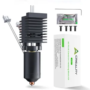 Creality Official K2 Plus Ceramic Heating Block Hotend Kit, Unicorn Quick Swap Nozzle Kit, 350°C High Temperature Resistant, All-Metal Integrated Design Kit for Creality K2 Plus 3D Printers