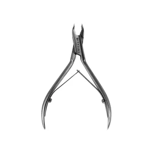 Cricket Beauty Hardware Pro Nipper 1/4 Jaw for Professional Trimmer Cuticle Remover for Hands and Feet, Luxury Fine Sharp Tip, Stainless Steel