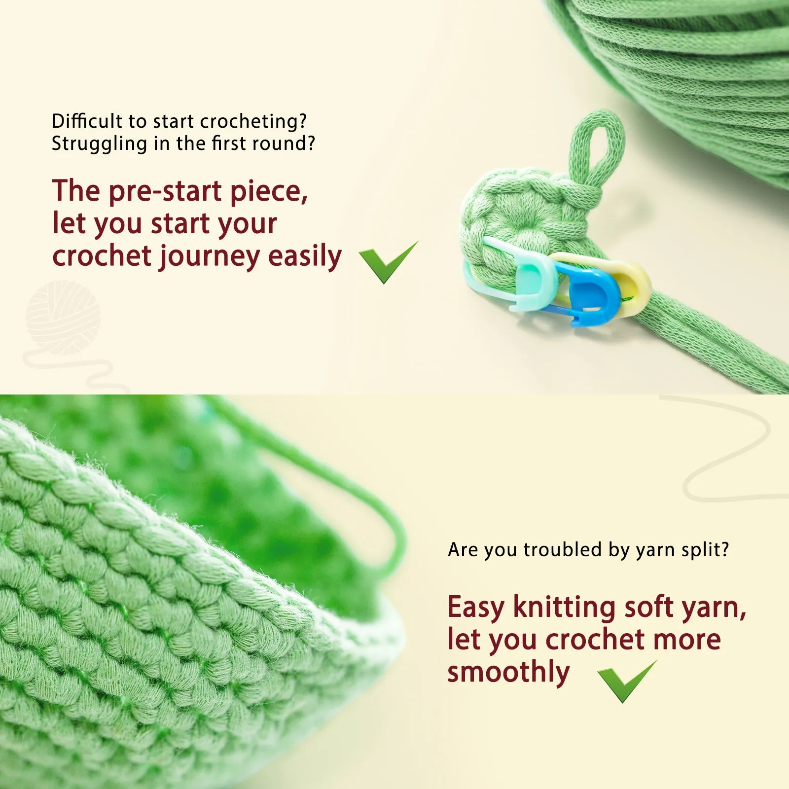 CROCHET BOX Crochet Kit for Beginners—— Christmas Charm