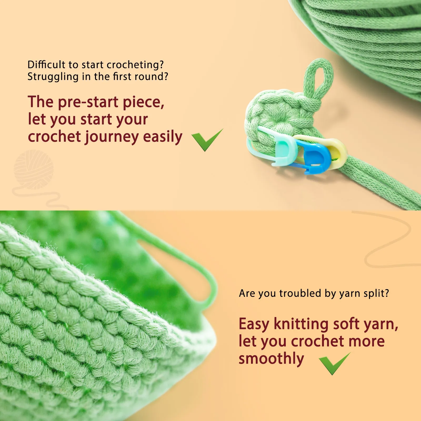 CROCHET BOX Crochet Kit for Beginners—— Highland Cow