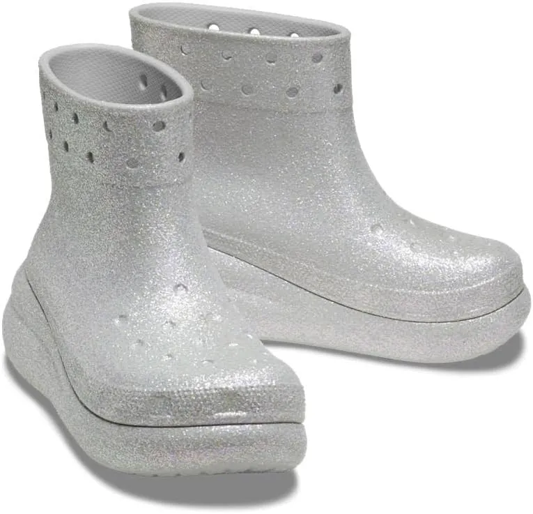 Crocs Unisex Crush Platform Rain Boots – Waterproof Thermoplastic (EVA) Construction – Pull-on Style