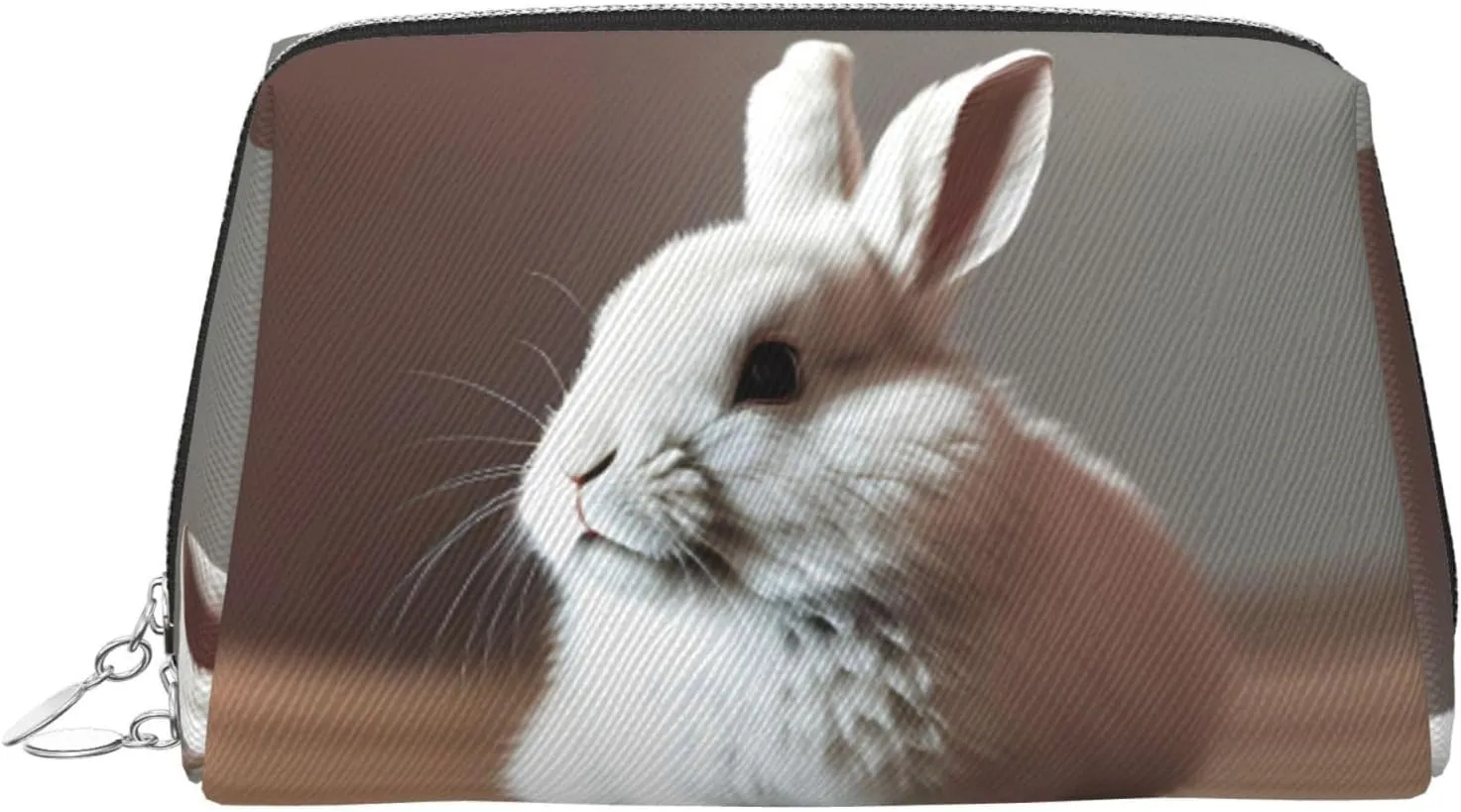 Cry White Rabbit Travel-Ready Toiletry Bag, Compact Makeup Organizer For Women