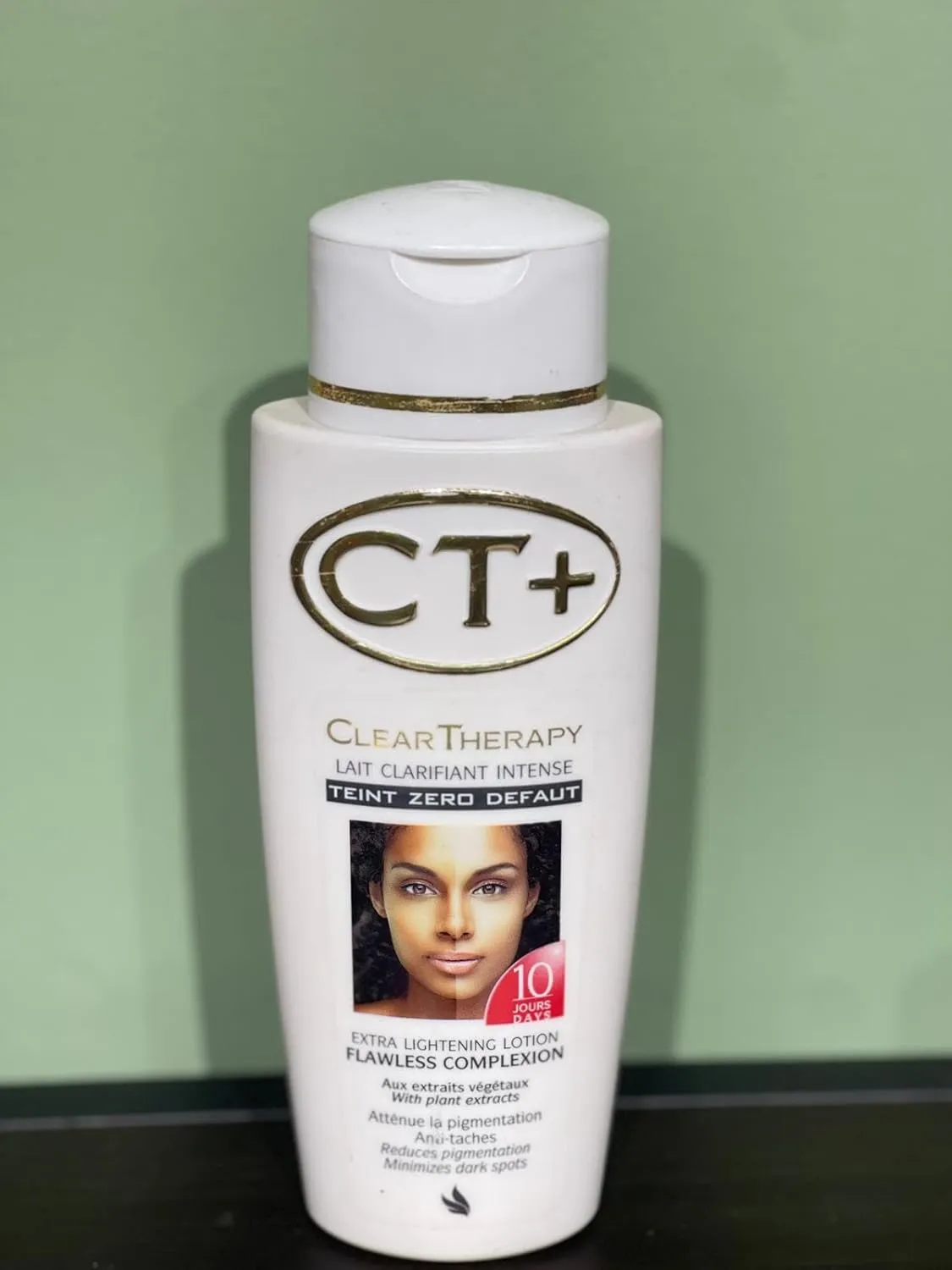 CT  Clear Therapy Skin Lightening Set, 3-Piece Beauty Kit with Lotion, Soap and Serum, 10 Day Treatment