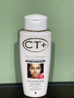 CT  Clear Therapy Skin Lightening Set, 3-Piece Beauty Kit with Lotion, Soap and Serum, 10 Day Treatment