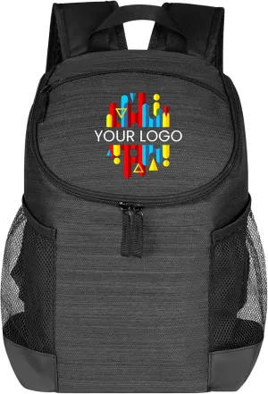 Custom Soft Cooler Bag - Personalize Your Insulated Bag | Backpack for Corporate Events or Gifts - Leak Proof Customizable Portable Cooler Bag Holds 16 Beer Cans - 14.75 x 9.75 x 4.75 - Customize 123