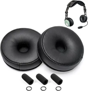 DC PRO X/X2 Ear Seals Refresh Kit Compatible with David Clark DC Pro Series - Premium Ear Cushions   3 Mic Covers, Replacement for Enhanced Comfort & Durability in Aviation Headsets