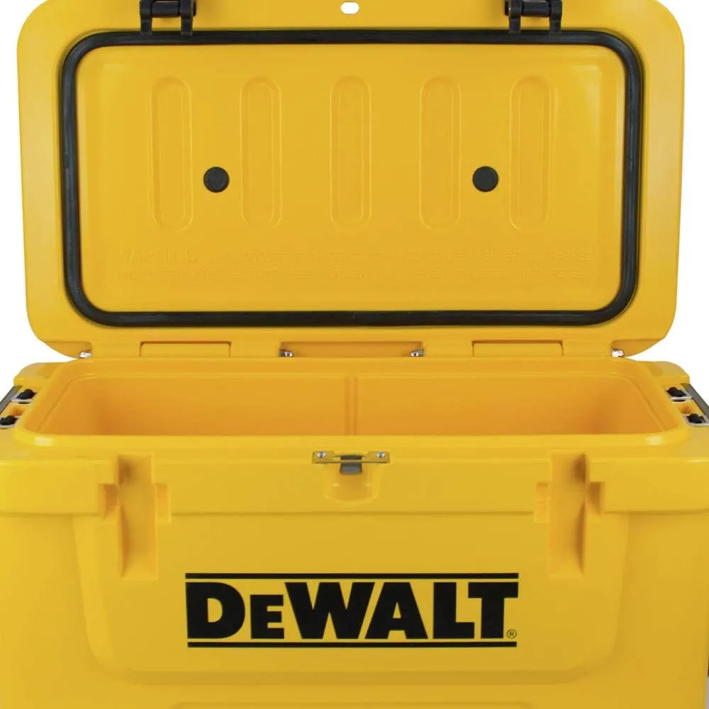 DEWALT 45 Qt Roto Molded Cooler, Heavy Duty Ice Chest for Camping, Sports & Outdoor Activities